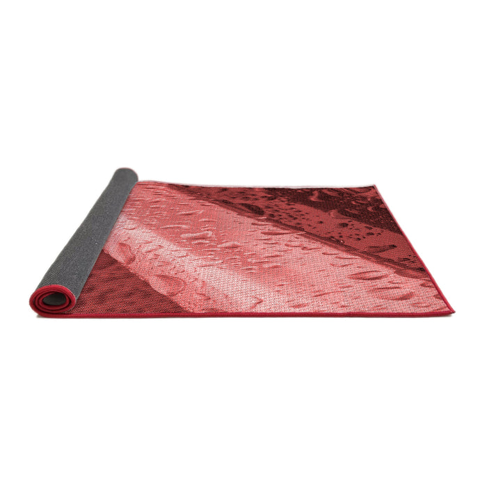 Thickness of Patterned Red Rug, pat3911rd