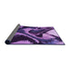 Thickness of Patterned Purple Rug, pat3917pur