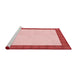 Sideview of Machine Washable Transitional Light Red Pink Rug, wshpat3944rd