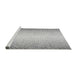 Sideview of Machine Washable Transitional Gray Rug, wshpat395gry