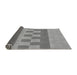 Thickness of Patterned Dark Gray Rug, pat3950gry