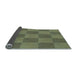 Thickness of Patterned Green Rug, pat3951lblu