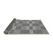 Thickness of Patterned Smokey Gray Rug, pat3952gry