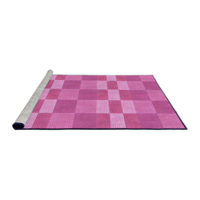 Sideview of Machine Washable Transitional Violet Purple Rug, wshpat3952pur