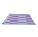 Sideview of Machine Washable Transitional Medium Purple Rug, wshpat3953blu