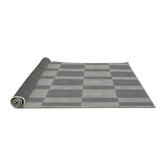 Thickness of Patterned Dark Gray Rug, pat3953gry