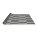 Thickness of Patterned Dark Gray Rug, pat3953gry
