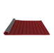 Thickness of Patterned Dark Red Rug, pat3961rd