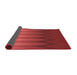 Thickness of Patterned Red Rug, pat3984rd