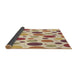 Thickness of Patterned Khaki Gold Rug, pat409brn