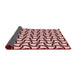 Thickness of Patterned Pink Rug, pat414rd