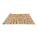 Sideview of Machine Washable Transitional Golden Blonde Gold Rug, wshpat415org