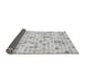 Thickness of Patterned Platinum Gray Rug, pat416gry