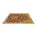 Sideview of Machine Washable Transitional Red Rug, wshpat420org