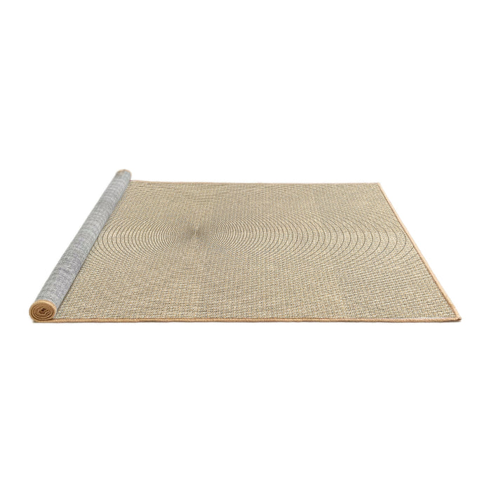 Sideview of Machine Washable Transitional Wheat Beige Rug, wshpat424brn