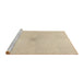Sideview of Machine Washable Transitional Wheat Beige Rug, wshpat424brn