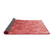 Thickness of Patterned Red Rug, pat425rd