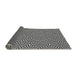 Thickness of Patterned Charcoal Black Rug, pat433gry