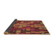 Patterned Orange Rug, pat44brn