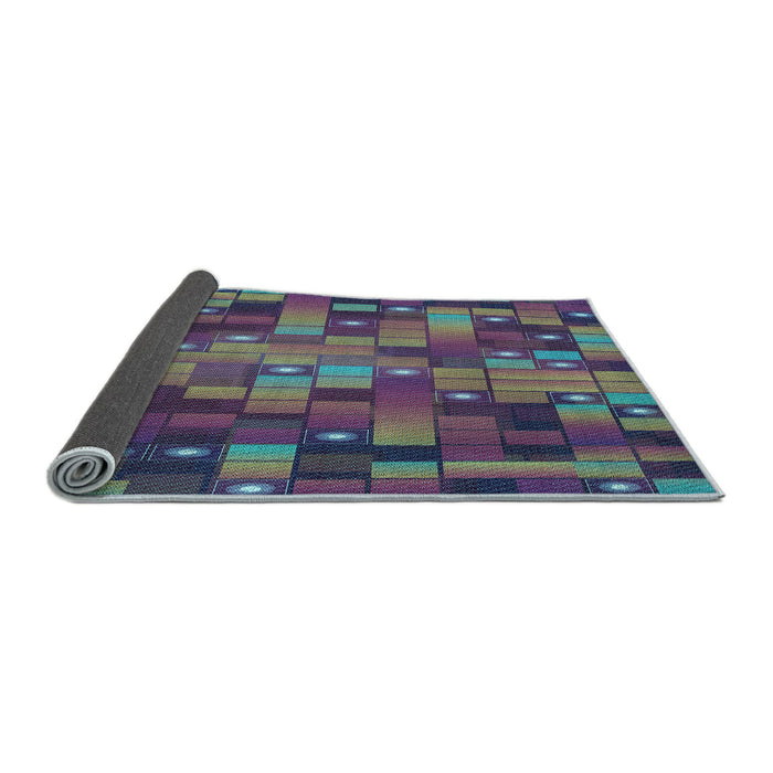Patterned Purple Rug, pat44lblu