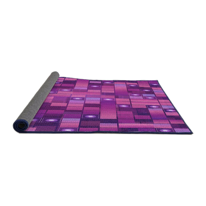 Patterned Crimson Purple Rug, pat44pur