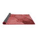 Thickness of Patterned Red Rug, pat440rd