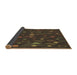 Thickness of Patterned Oak Brown Rug, pat447brn