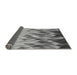 Thickness of Patterned Ash Gray Rug, pat448gry