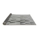 Thickness of Patterned Silver Gray Rug, pat451gry