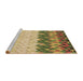 Sideview of Machine Washable Transitional Oak Brown Rug, wshpat453brn