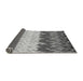 Thickness of Patterned Cloud Gray Rug, pat453gry