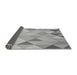 Thickness of Patterned Platinum Silver Gray Rug, pat454gry