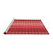 Machine Washable Transitional Red Rug in a Bedroom, wshpat46rd