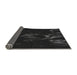 Thickness of Patterned Black Rug, pat469gry