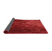 Thickness of Patterned Red Rug, pat473rd