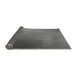 Thickness of Patterned Gunmetal Gray Rug, pat474gry