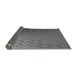 Thickness of Patterned Gunmetal Gray Rug, pat479gry