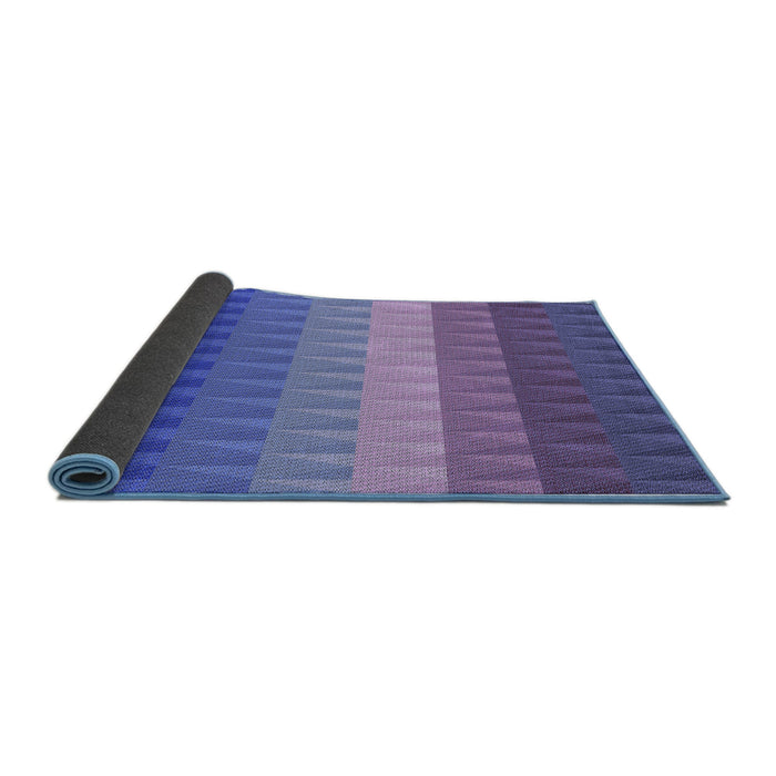 Patterned Purple Rug, pat48blu