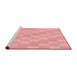 Machine Washable Transitional Pink Rug in a Bedroom, wshpat49rd