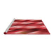 Machine Washable Transitional Red Rug in a Bedroom, wshpat50rd