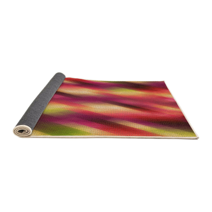 Patterned Crimson Red Rug, pat51org