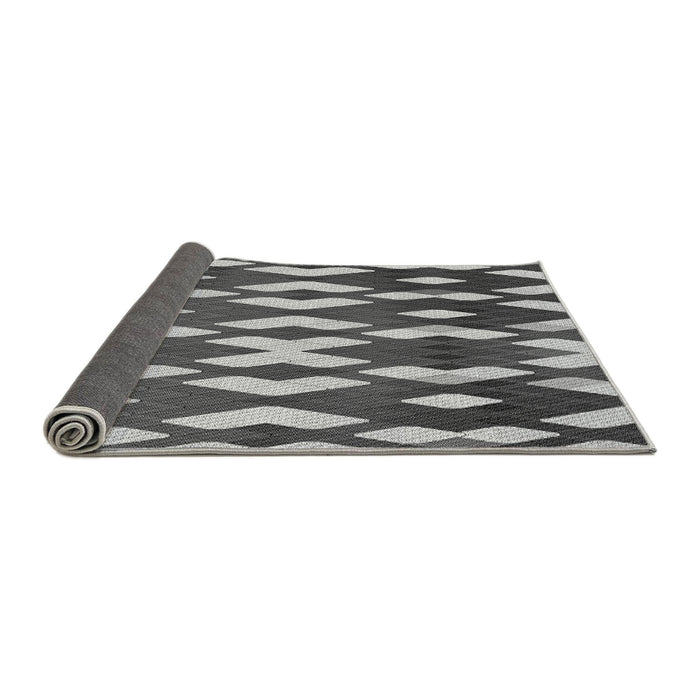 Thickness of Patterned Cloud Gray Rug, pat511gry