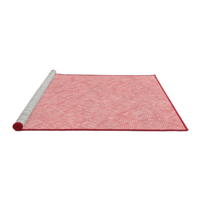 Sideview of Machine Washable Transitional Pink Rug, wshpat526rd