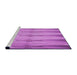 Sideview of Machine Washable Transitional Violet Purple Rug, wshpat527pur