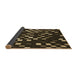 Thickness of Patterned Brown Rug, pat534brn