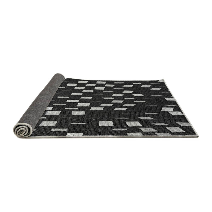 Thickness of Patterned Platinum Gray Rug, pat534gry
