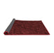 Thickness of Patterned Red Rug, pat535rd