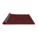 Thickness of Patterned Red Rug, pat537rd