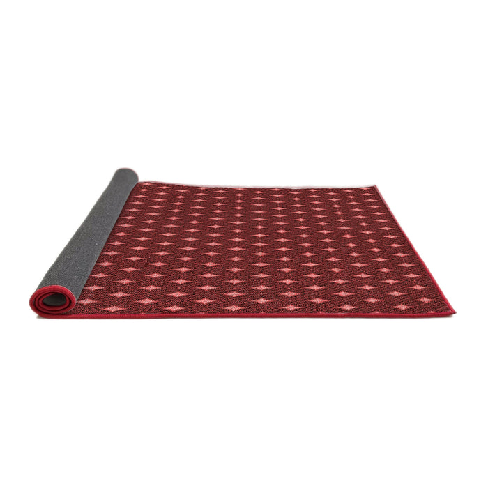 Patterned Red Rug, pat54rd