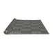 Thickness of Patterned Gunmetal Gray Rug, pat545gry